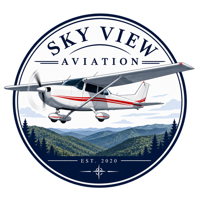 Sky View Aviation official logo